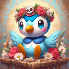 Load image into Gallery viewer, Diamond Painting - Full Round - little duck (30*30CM)