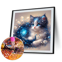 Load image into Gallery viewer, Diamond Painting - Full Round - Flowers and kittens (30*30CM)