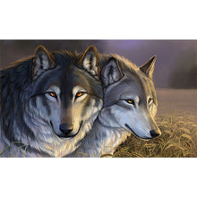 Load image into Gallery viewer, Diamond Painting - Full Round - Wolf (50*30CM)