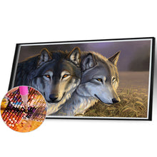 Load image into Gallery viewer, Diamond Painting - Full Round - Wolf (50*30CM)