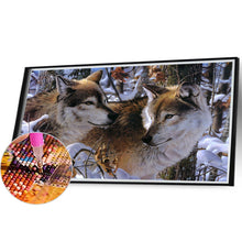 Load image into Gallery viewer, Diamond Painting - Full Round - Wolf (50*30CM)