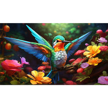 Load image into Gallery viewer, Diamond Painting - Full Round - hummingbird (70*40CM)