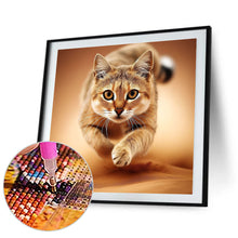 Load image into Gallery viewer, Diamond Painting - Full Round - cat (35*35CM)