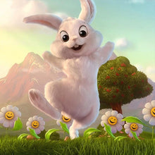 Load image into Gallery viewer, Diamond Painting - Full Round - rabbit (35*35CM)