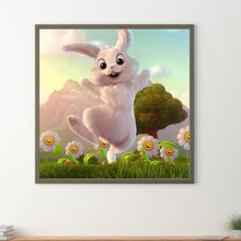 Load image into Gallery viewer, Diamond Painting - Full Round - rabbit (35*35CM)