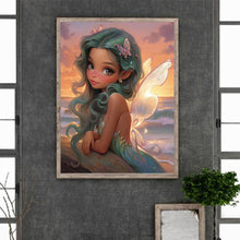 Load image into Gallery viewer, Diamond Painting - Full Round - little girl (30*40CM)