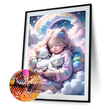 Load image into Gallery viewer, Diamond Painting - Full Round - little girl (30*40CM)