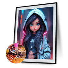 Load image into Gallery viewer, Diamond Painting - Full Round - little girl (30*40CM)