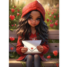 Load image into Gallery viewer, Diamond Painting - Full Round - valentine's day kids (30*40CM)