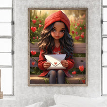 Load image into Gallery viewer, Diamond Painting - Full Round - valentine's day kids (30*40CM)