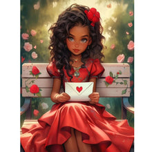 Load image into Gallery viewer, Diamond Painting - Full Round - valentine's day kids (30*40CM)