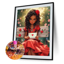 Load image into Gallery viewer, Diamond Painting - Full Round - valentine's day kids (30*40CM)