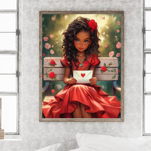 Load image into Gallery viewer, Diamond Painting - Full Round - valentine's day kids (30*40CM)