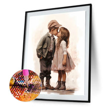Load image into Gallery viewer, Diamond Painting - Full Round - valentine's day kids (30*40CM)