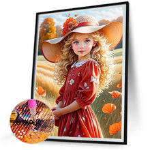 Load image into Gallery viewer, Diamond Painting - Full Round - big eyed little girl (30*40CM)