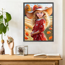 Load image into Gallery viewer, Diamond Painting - Full Round - big eyed little girl (30*40CM)