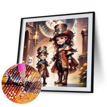 Load image into Gallery viewer, Diamond Painting - Full Round - cartoon girl (50*50CM)