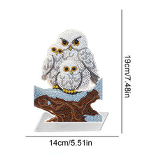 Load image into Gallery viewer, Acrylic Rabbit/Owl 5D DIY Diamond Art Tabletop Decorations for Home Office Decor