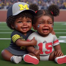 Load image into Gallery viewer, Diamond Painting - Full Round - cartoon black man (40*40CM)