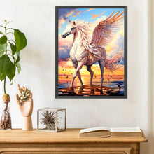 Load image into Gallery viewer, Diamond Painting - Full Round - Pegasus on the sea (30*40CM)