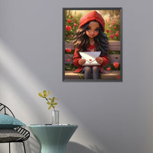 Load image into Gallery viewer, Diamond Painting - Full Round - sweet girl (40*50CM)
