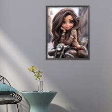 Load image into Gallery viewer, Diamond Painting - Full Round - sweet girl (40*50CM)