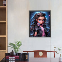 Load image into Gallery viewer, Diamond Painting - Full Round - sweet girl (40*50CM)