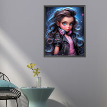 Load image into Gallery viewer, Diamond Painting - Full Round - sweet girl (40*50CM)