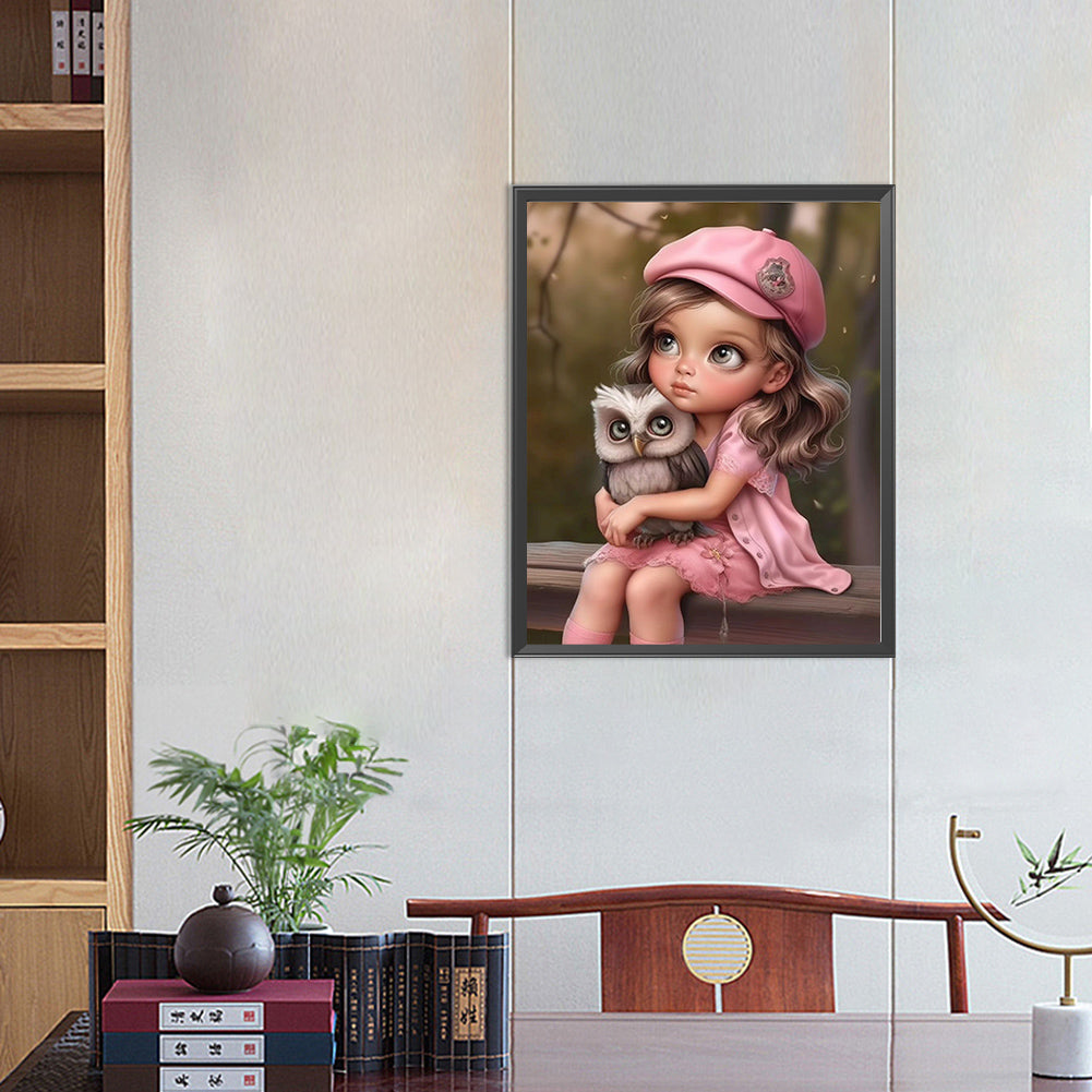 Diamond Painting - Full Round - sweet girl (40*50CM)