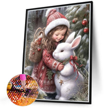 Load image into Gallery viewer, Diamond Painting - Full Round - sweet girl (40*50CM)