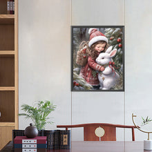 Load image into Gallery viewer, Diamond Painting - Full Round - sweet girl (40*50CM)