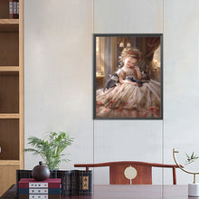 Load image into Gallery viewer, Diamond Painting - Full Round - sweet girl (40*50CM)