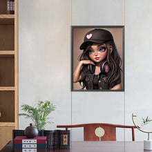 Load image into Gallery viewer, Diamond Painting - Full Round - sweet girl (40*50CM)