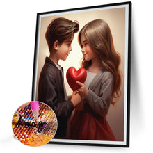 Load image into Gallery viewer, Diamond Painting - Full Round - sweet couple (40*50CM)