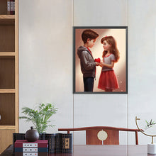 Load image into Gallery viewer, Diamond Painting - Full Round - sweet couple (40*50CM)