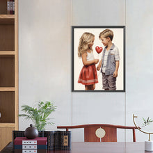 Load image into Gallery viewer, Diamond Painting - Full Round - sweet couple (40*50CM)