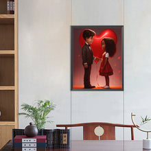 Load image into Gallery viewer, Diamond Painting - Full Round - sweet couple (40*50CM)