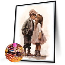 Load image into Gallery viewer, Diamond Painting - Full Round - sweet couple (40*50CM)
