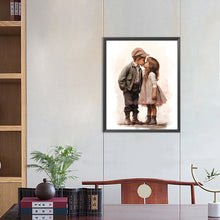 Load image into Gallery viewer, Diamond Painting - Full Round - sweet couple (40*50CM)