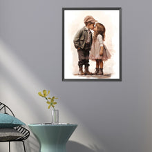 Load image into Gallery viewer, Diamond Painting - Full Round - sweet couple (40*50CM)