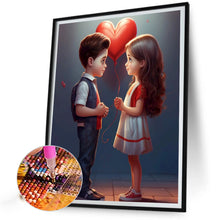 Load image into Gallery viewer, Diamond Painting - Full Round - sweet couple (40*50CM)