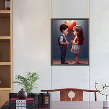 Load image into Gallery viewer, Diamond Painting - Full Round - sweet couple (40*50CM)