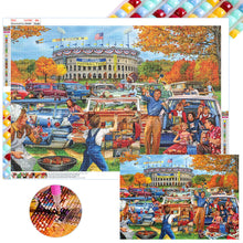 Load image into Gallery viewer, Diamond Painting - Full Square - houses (70*50CM)