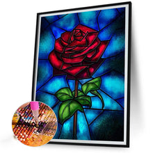 Load image into Gallery viewer, Diamond Painting - Full Square - glass painted roses (40*50CM)
