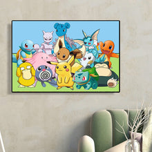 Load image into Gallery viewer, Diamond Painting - Full Round - Pokemon (60*40CM)