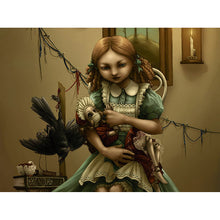 Load image into Gallery viewer, Diamond Painting - Full Round - little girl (40*30CM)