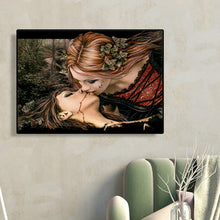 Load image into Gallery viewer, Diamond Painting - Full Round - bloody kiss (40*30CM)