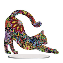 Load image into Gallery viewer, Animal Special Shaped Cat 5D DIY Diamond Art Tabletop Decorations for Home Decor
