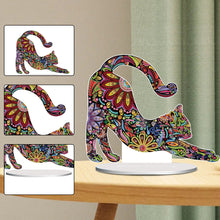 Load image into Gallery viewer, Animal Special Shaped Cat 5D DIY Diamond Art Tabletop Decorations for Home Decor