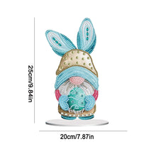Load image into Gallery viewer, Easter Gnome Special Shaped Desktop Diamond Art Kits Bedroom Table Decoration